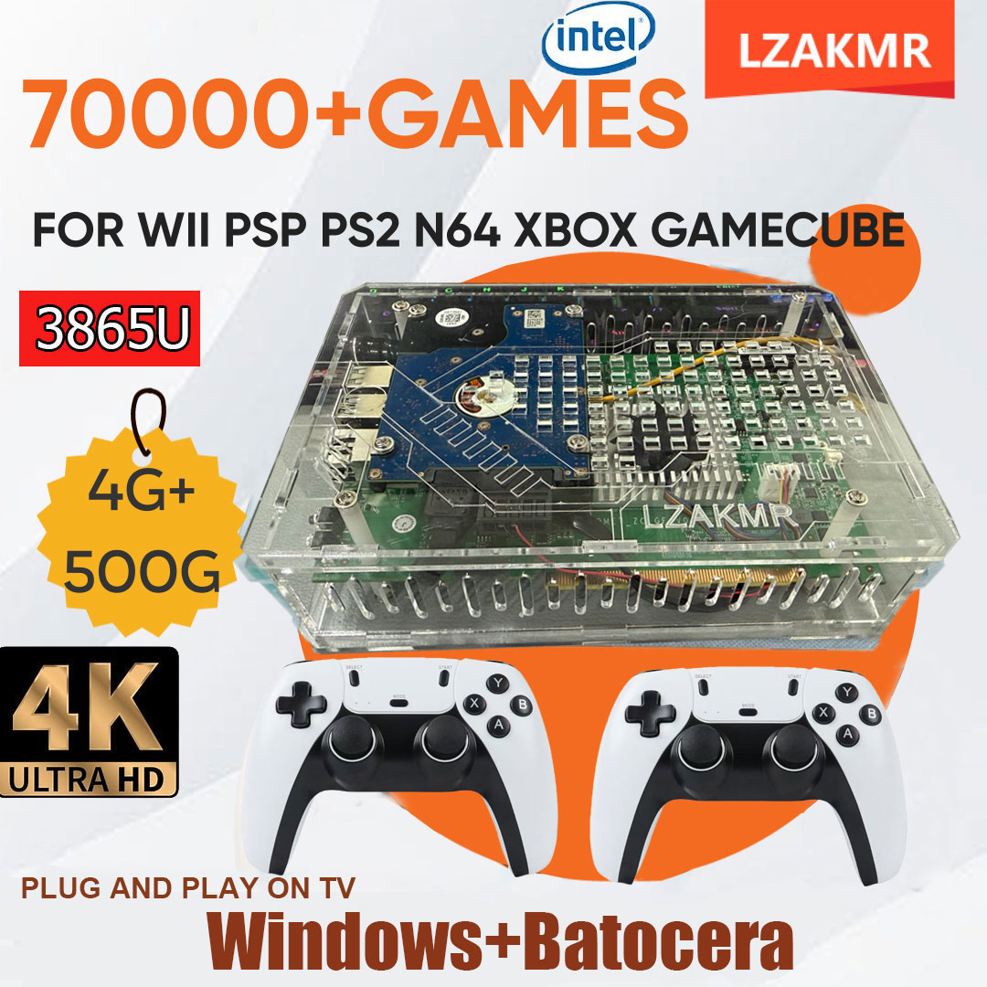 Retro Gaming Batocera - Retro U9 PRO Game Console 500GB