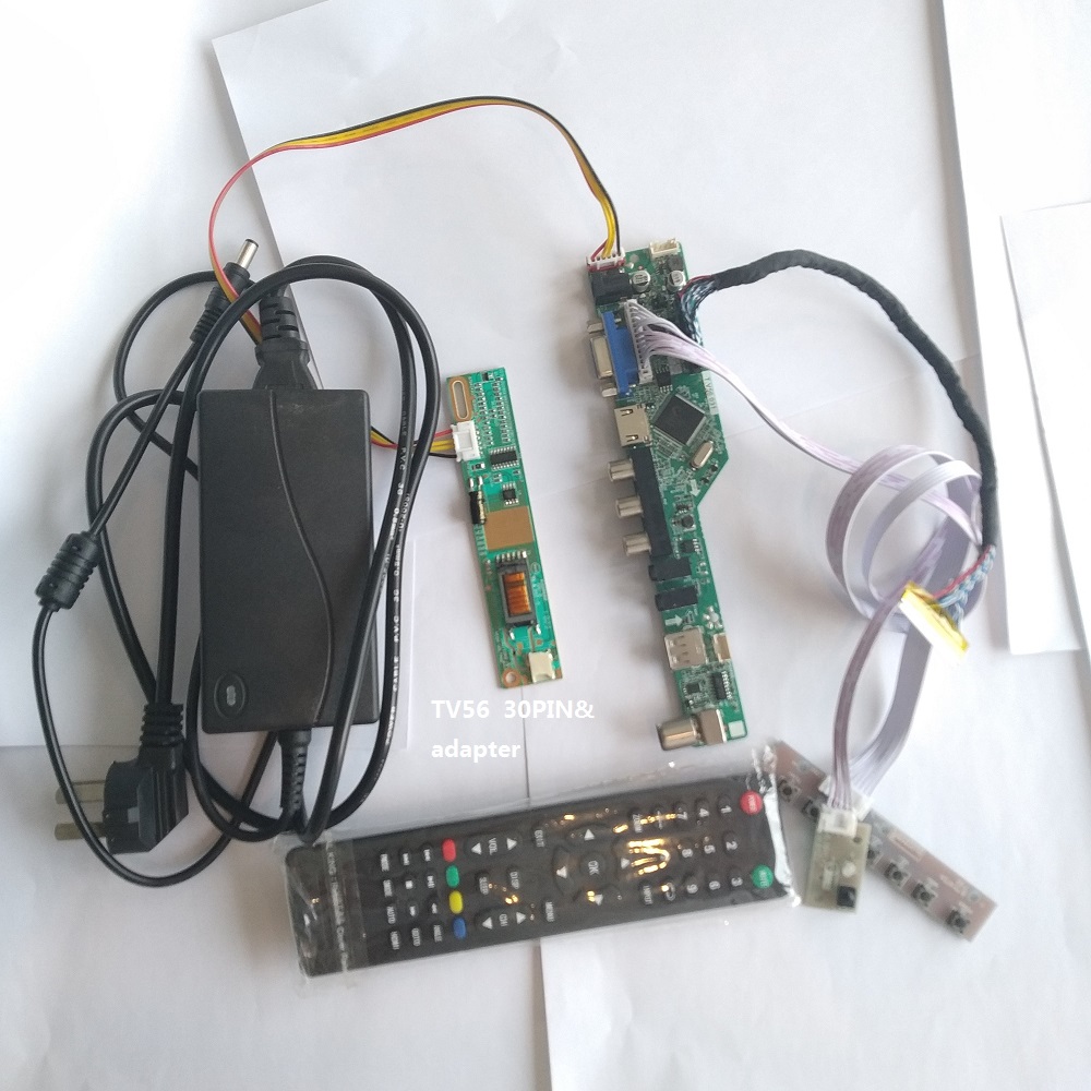 Controller Adapter Usb - TV56 controller board kit with adapter