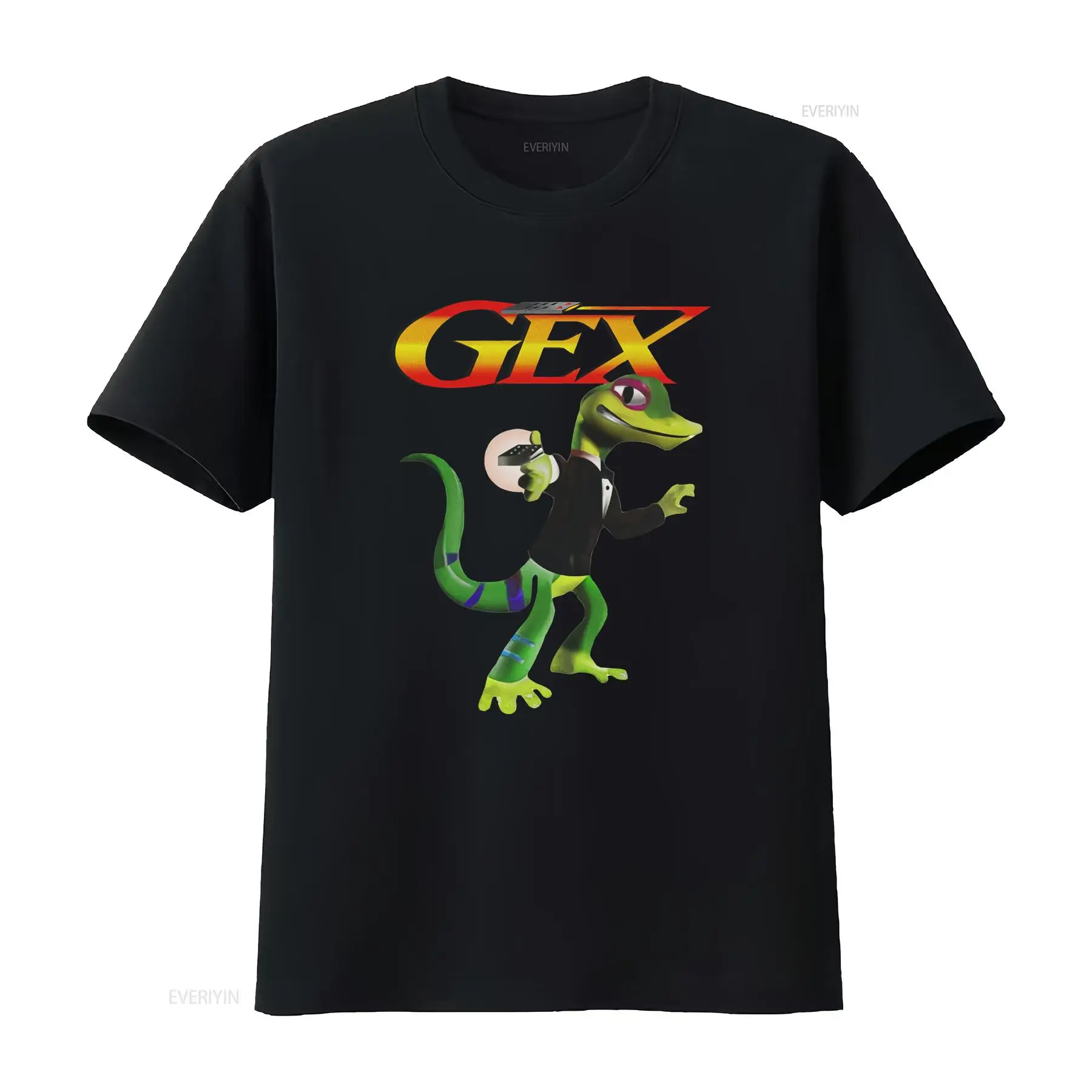 Retro Gaming Design - Gecko Game T Shirt Ps1 Classic