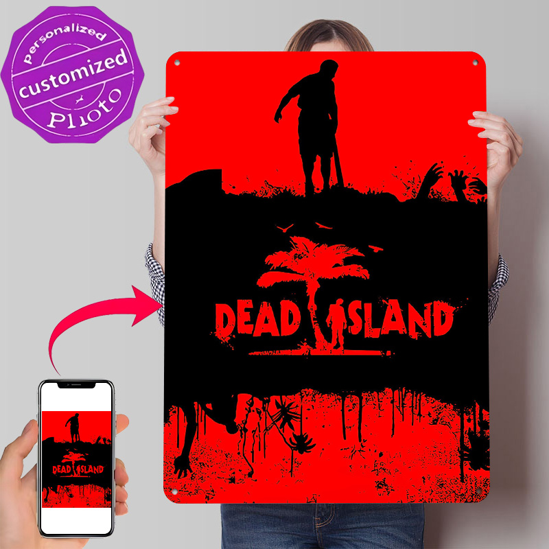 Retro Gaming Island - Dead Island Game Personalized 3D Textured