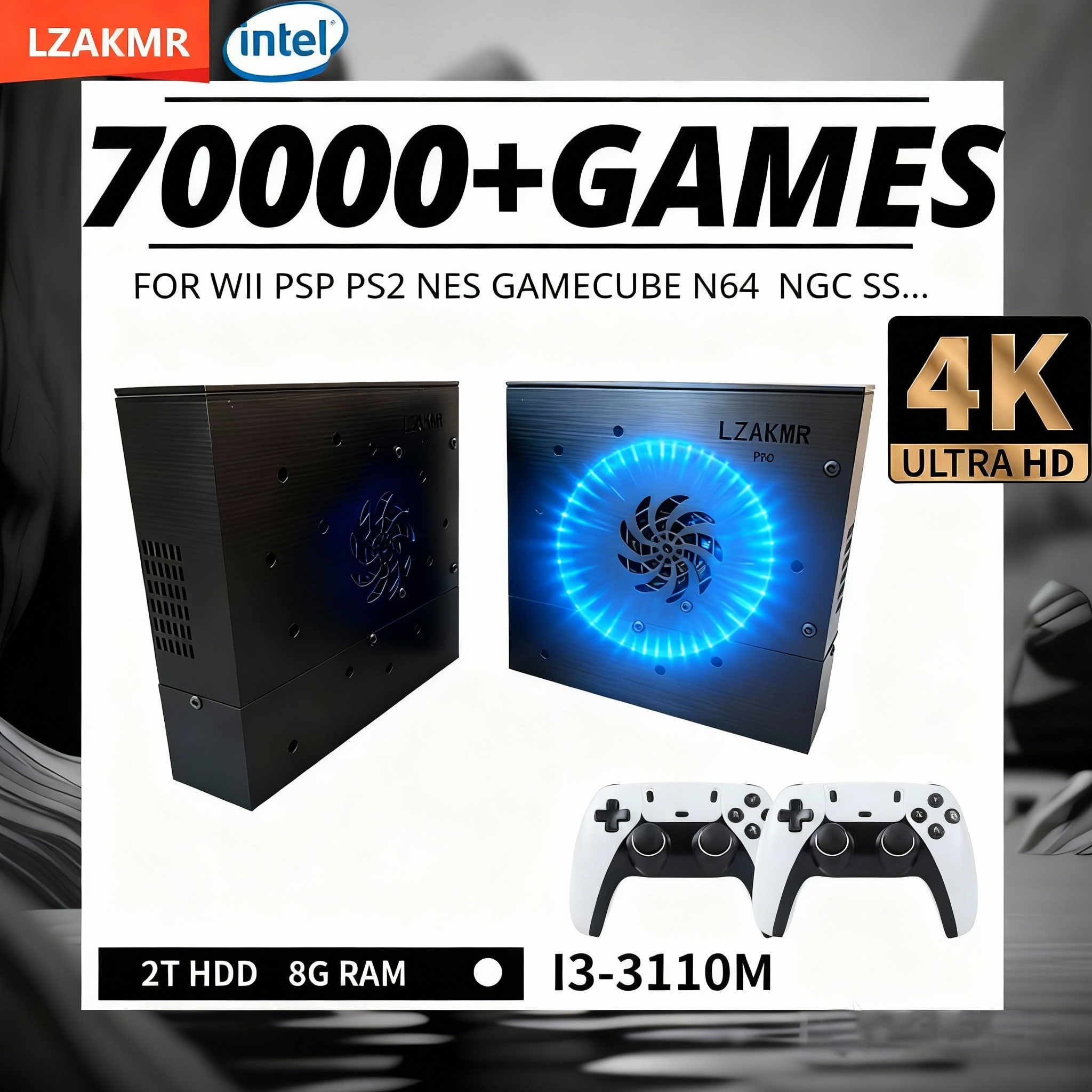 Retro Gaming Batocera - 8G RAM 2T ROM X88 Pro