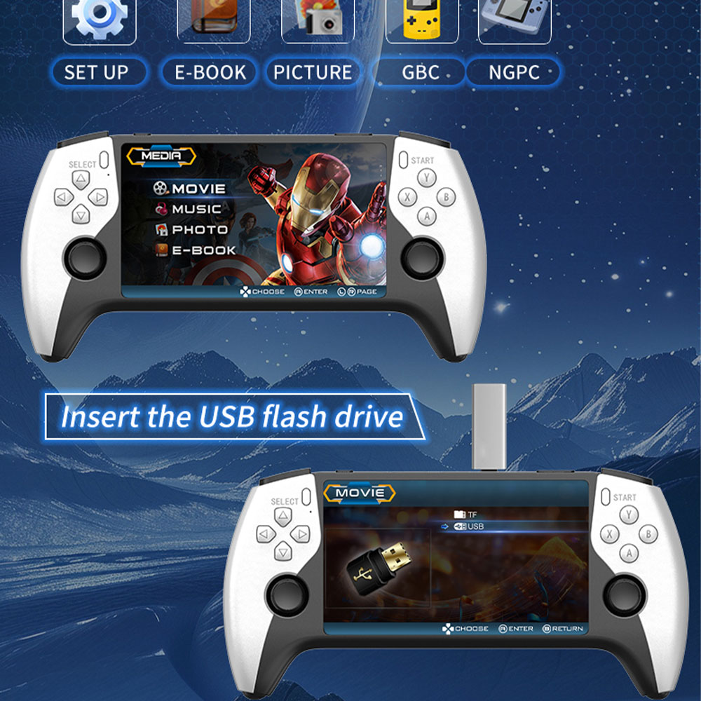 2026 New SF3500 5 Inch Handhel - огляд і ціна Retro Gaming In 2026