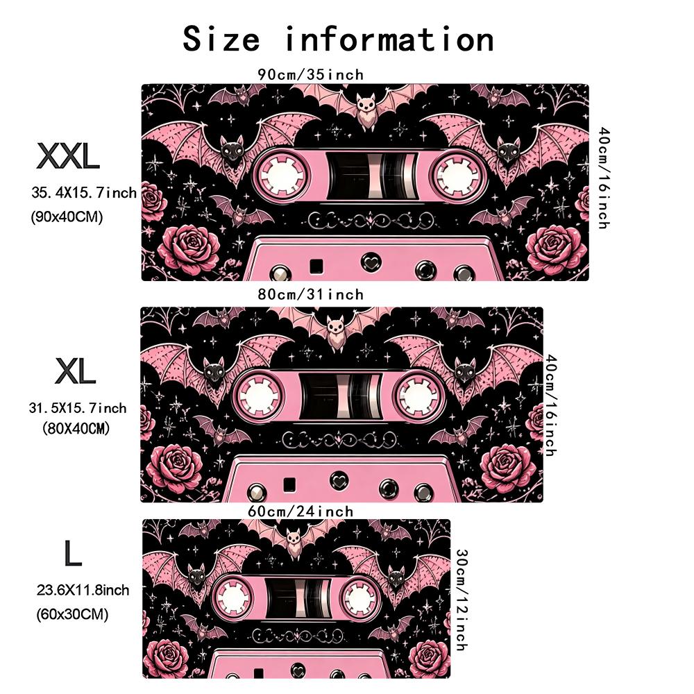 Pink Retro Cassette Tape Large - огляд і ціна Retro Gaming Keyboard And Mouse