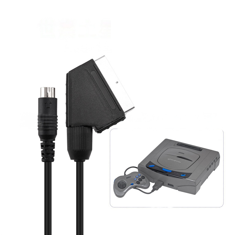 1.8m Scart Cable for Sega Satu - огляд і ціна Controller Extension Cord