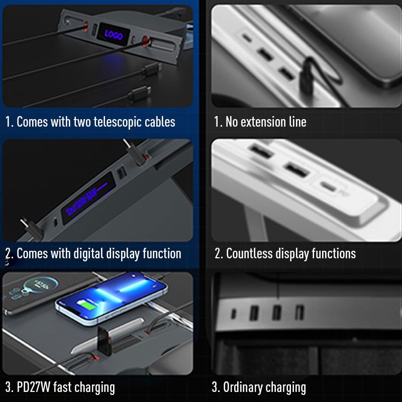 45W Central Control Fast Charg - огляд і ціна Controller Adapter Usb