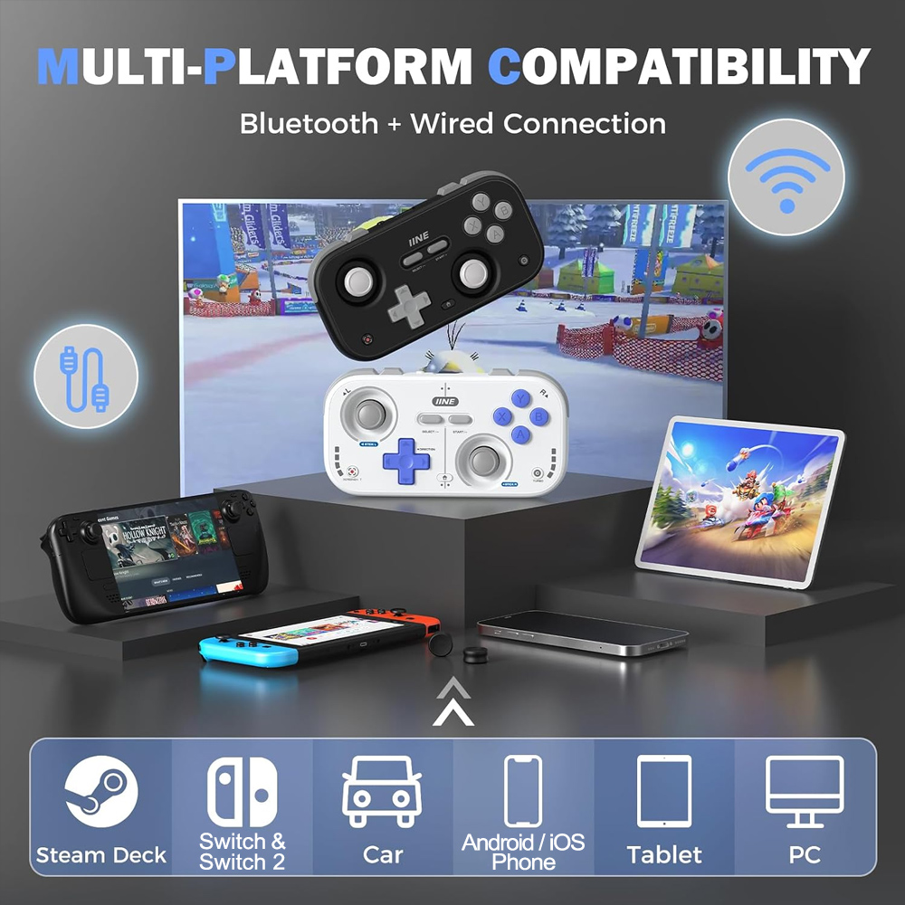 IINE Mini Controller Retro Poc - огляд і ціна Retro Gaming Corps