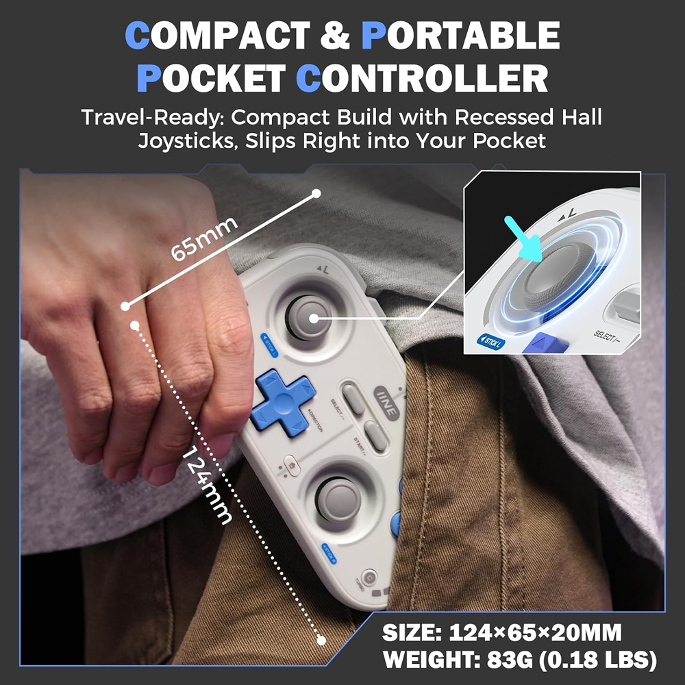 IINE Mini Controller Retro Poc - огляд і ціна Retro Gaming Corps