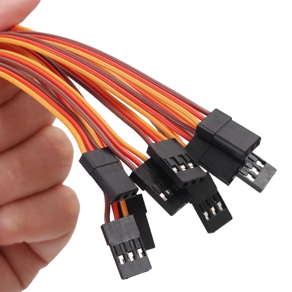 1-10pcs 15cm 30-Core Servo Ext - огляд і ціна Controller Extension Cord