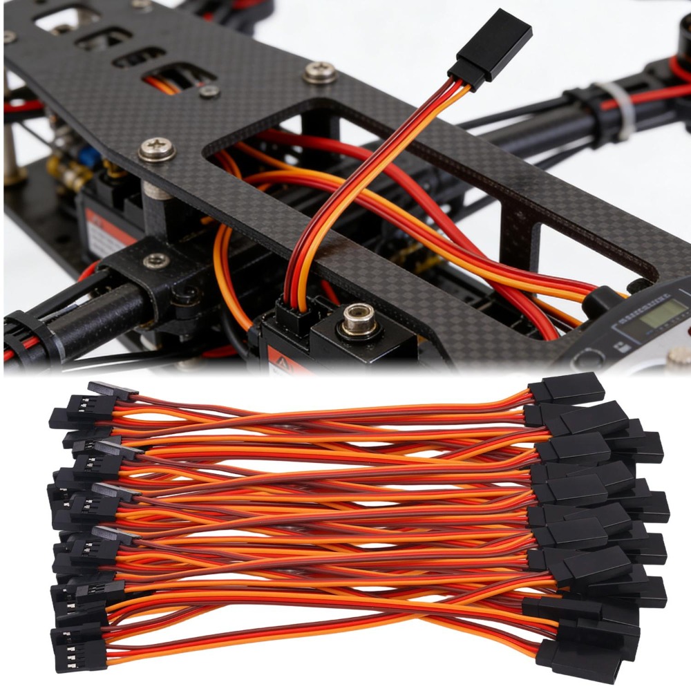 1-10pcs 15cm 30-Core Servo Ext - огляд і ціна Controller Extension Cord