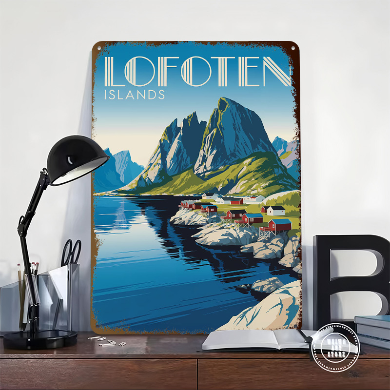 Lofoten Islands Travel 3D Prin - огляд і ціна Retro Gaming Island