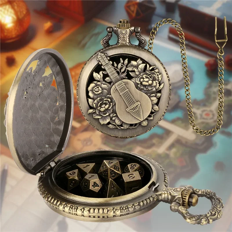 Retro 7 X Metal Polyhedral Dic - огляд і ціна Retro Gaming Design