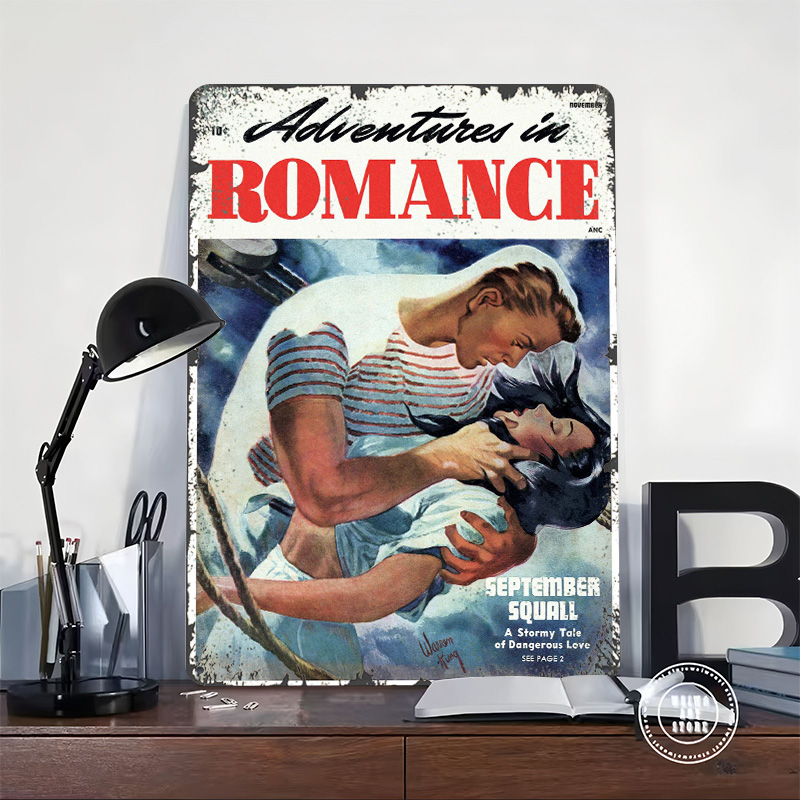 ADVENTURES IN ROMANCE Tinplate - огляд і ціна Retro Gaming At