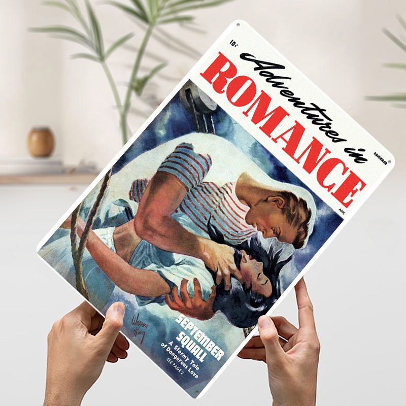 ADVENTURES IN ROMANCE Tinplate - огляд і ціна Retro Gaming At