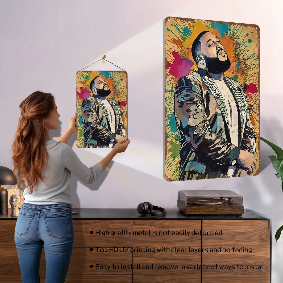 DJ Khaled Poster Rock Singer M - огляд і ціна Retro Gaming At