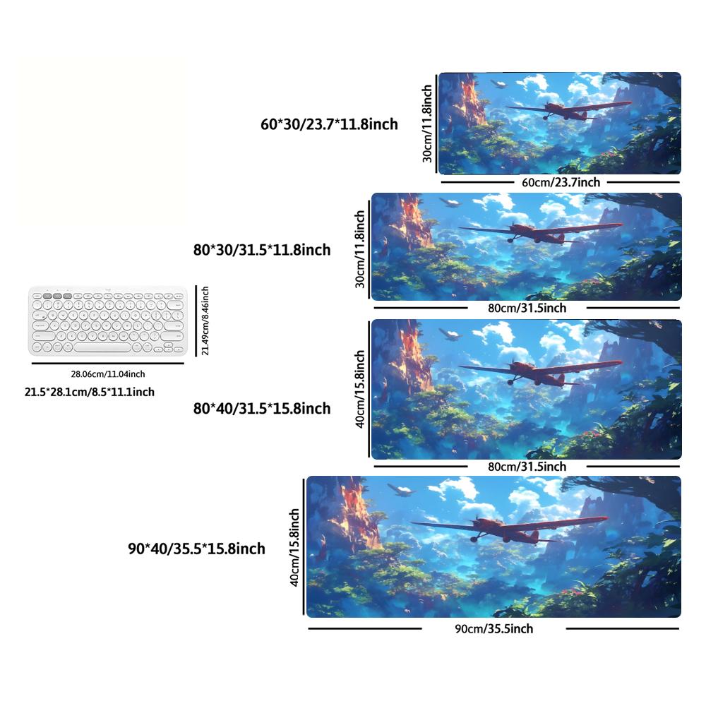 Large XXL Gaming Mouse Pad Ret - огляд і ціна Retro Gaming Keyboard And Mouse