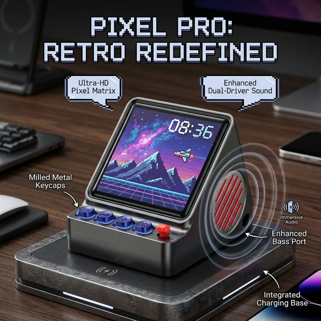 Programmable LED Pixel Art Dis - огляд і ціна Retro Gaming Corps