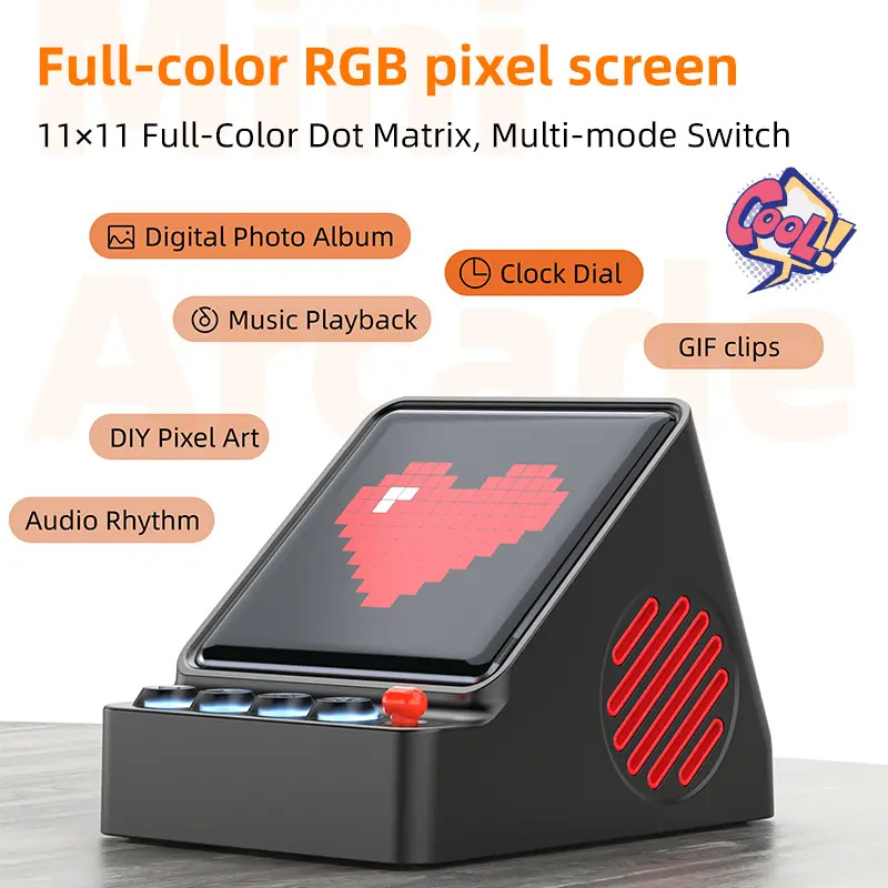 Programmable LED Pixel Art Dis - огляд і ціна Retro Gaming Corps