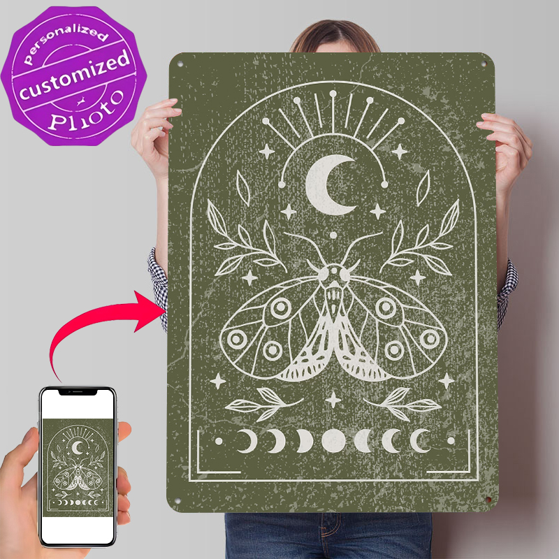 Moth and Moon Poster Customize - огляд і ціна Retro Gaming At