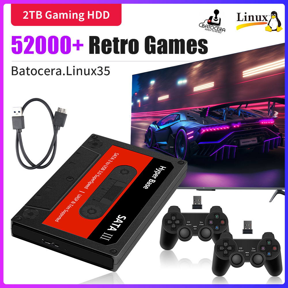 Hyper Base Batocera 2TB Gaming - огляд і ціна Retro Gaming Batocera
