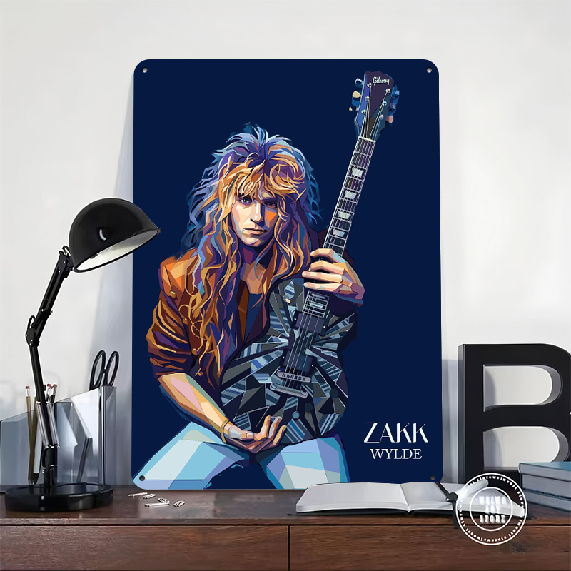 Zakk Wylde Art Portrait Metal  - огляд і ціна Retro Gaming At