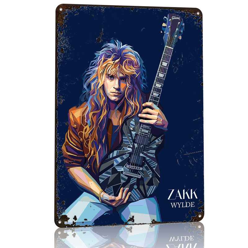 Zakk Wylde Art Portrait Metal  - огляд і ціна Retro Gaming At