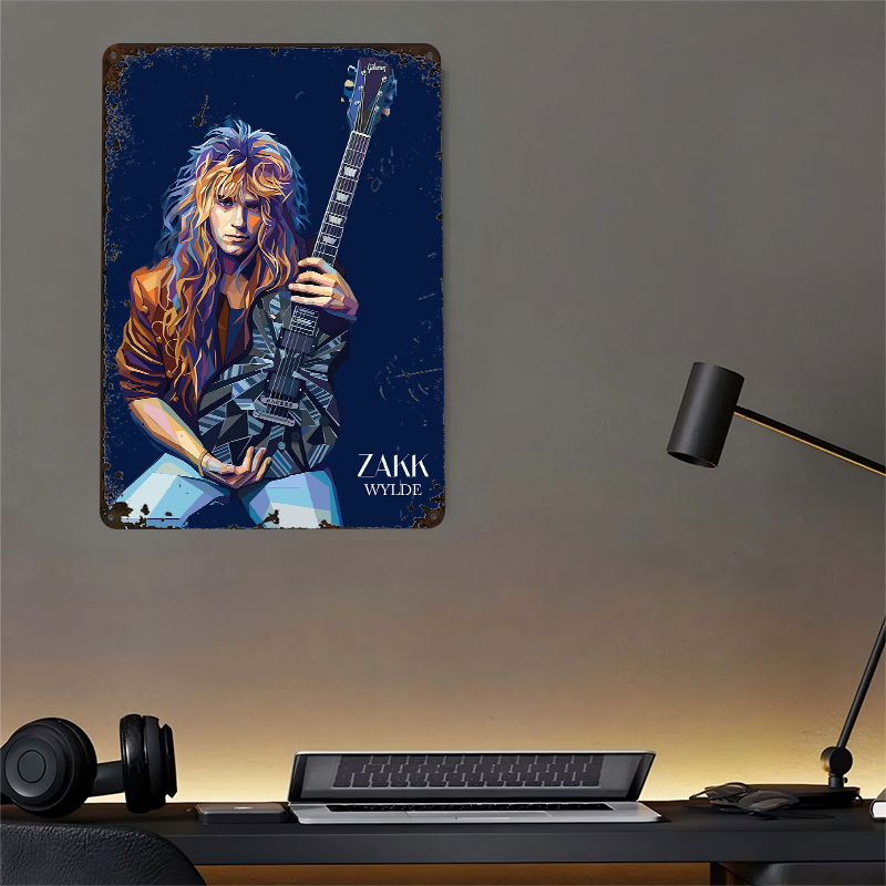 Zakk Wylde Art Portrait Metal  - огляд і ціна Retro Gaming At