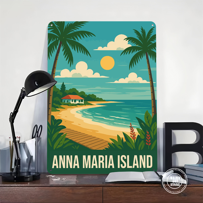 Anna Maria Island Travel Metal - огляд і ціна Retro Gaming Island