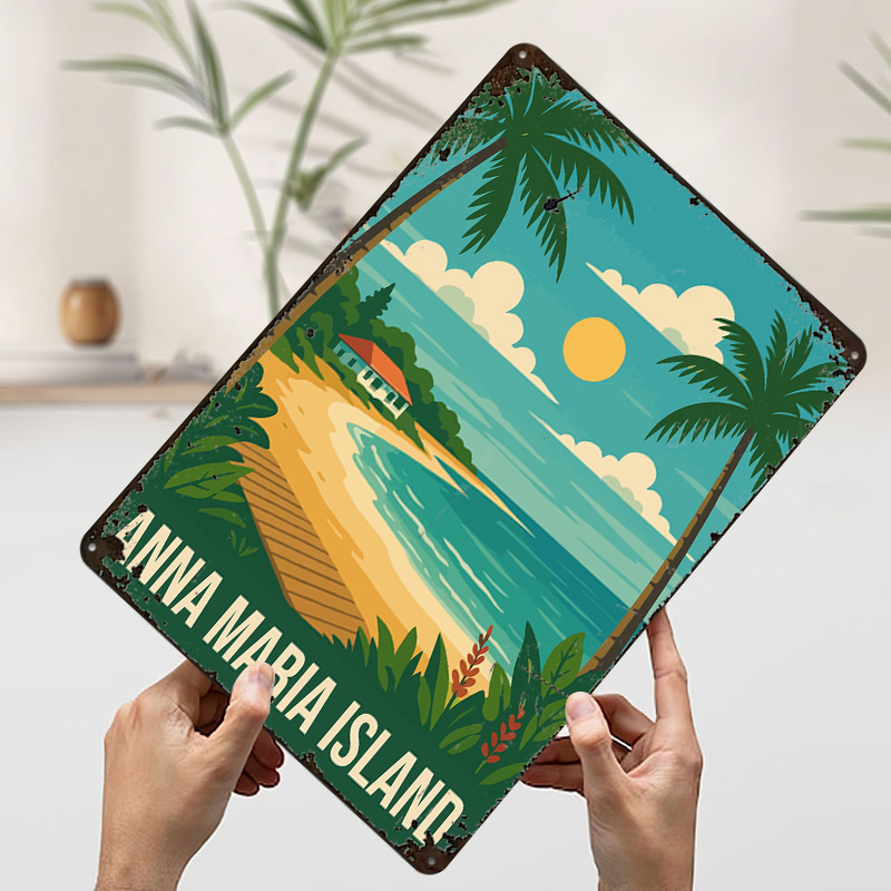 Anna Maria Island Travel Metal - огляд і ціна Retro Gaming Island