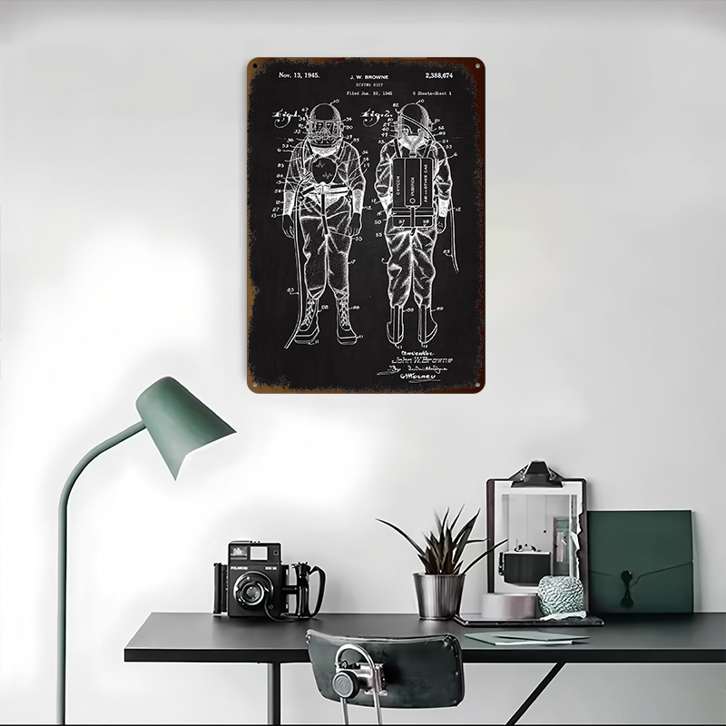 1945 Diving Suit Patent Metal  - огляд і ціна Retro Gaming At