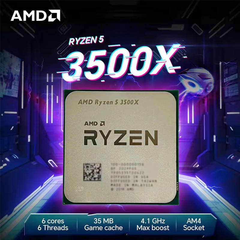 AMD Ryzen 5 R5 3500X 3.6GHz 6- - огляд і ціна Amd Cpu Ryzen 5