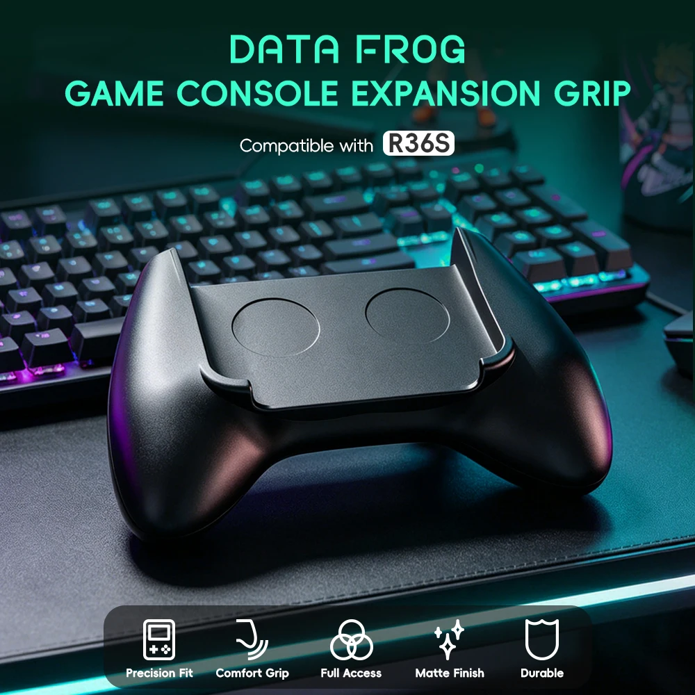 Data Frog R36S Game Grip Ergon - огляд і ціна Retro Gaming Consoles