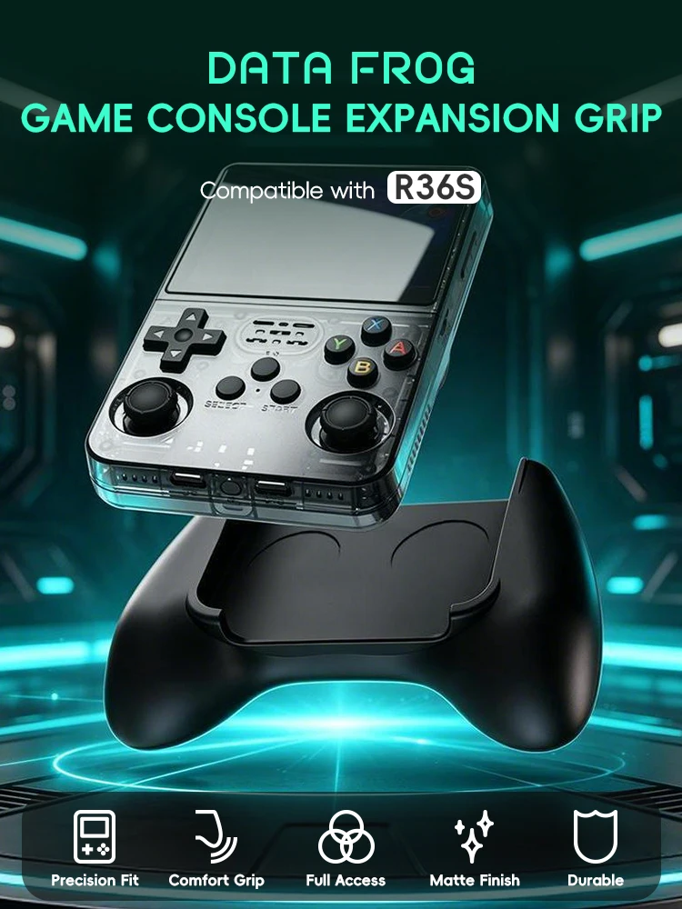 Data Frog R36S Game Grip Ergon - огляд і ціна Retro Gaming Consoles