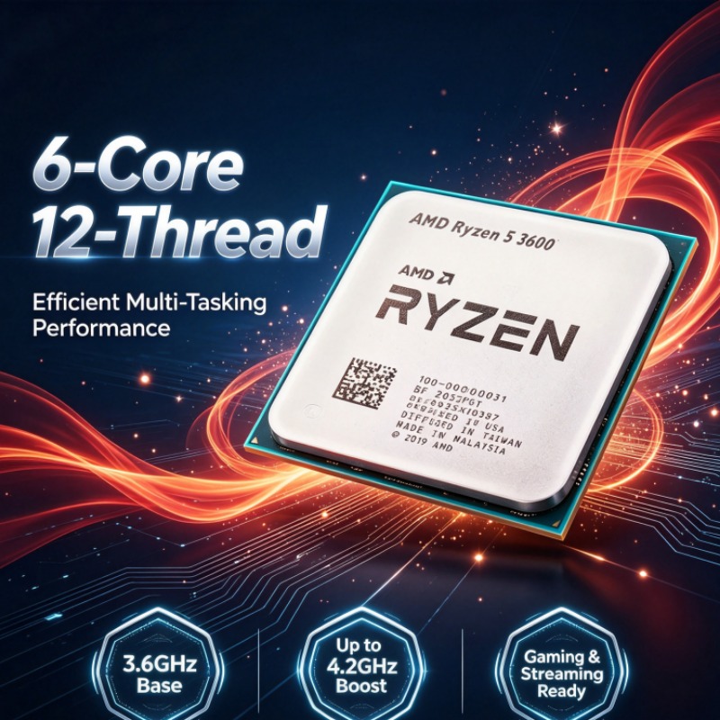 Ryzen 5 3600 6-Core 12-Thread  - огляд і ціна Amd Cpu Ryzen 5