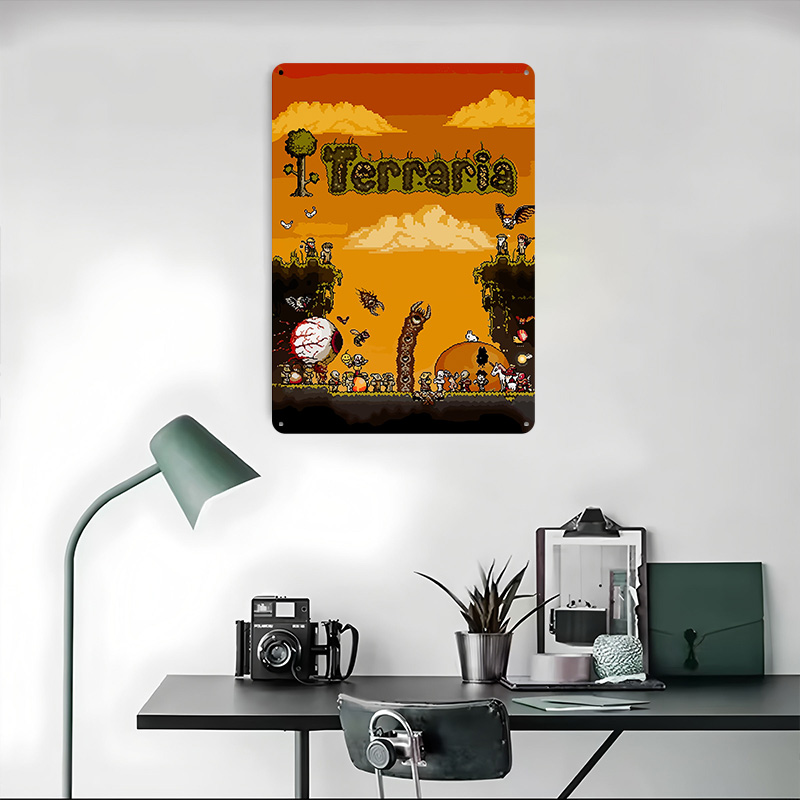 Terraria Pixel Art Game Printe - огляд і ціна Retro Gaming At