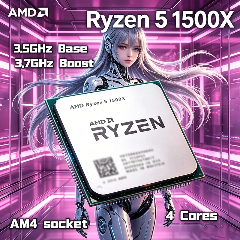 AMD Ryzen 5 1500X AMD R 5 1500 - огляд і ціна Amd Cpu Ryzen 5
