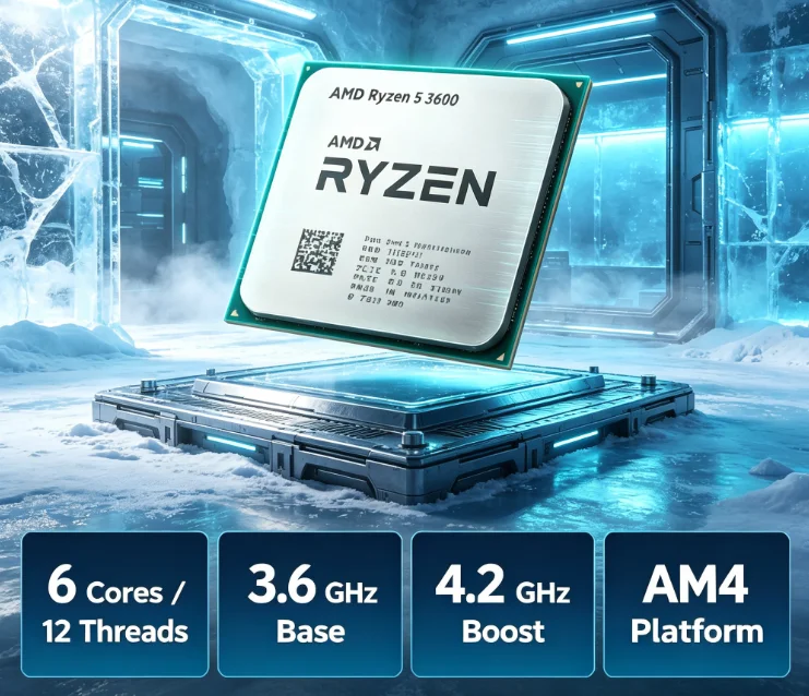 AMD Ryzen 5 3600 Matisse Archi - огляд і ціна Amd Cpu Ryzen 5