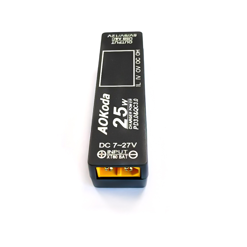 AOKoda XT60 to PD3.0 Lipo Batt - огляд і ціна Controller Adapter Usb
