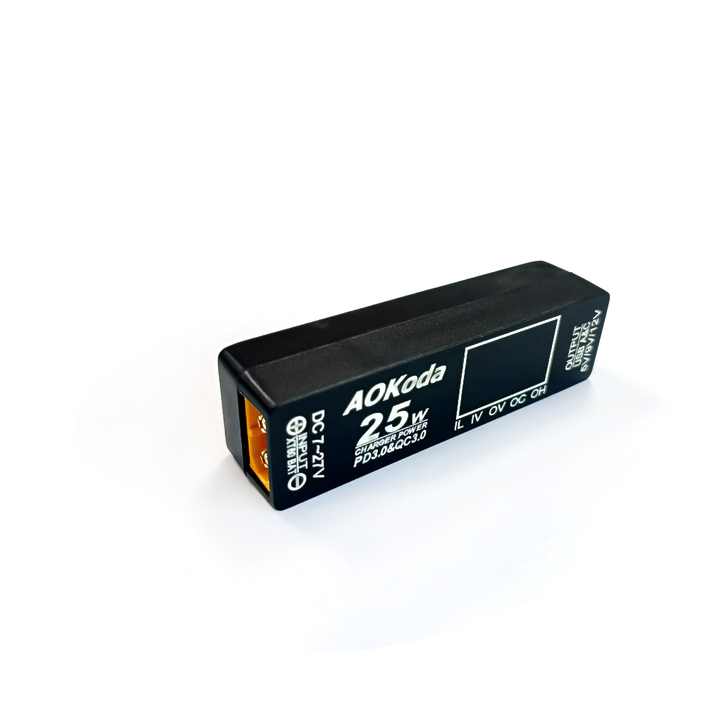 AOKoda XT60 to PD3.0 Lipo Batt - огляд і ціна Controller Adapter Usb