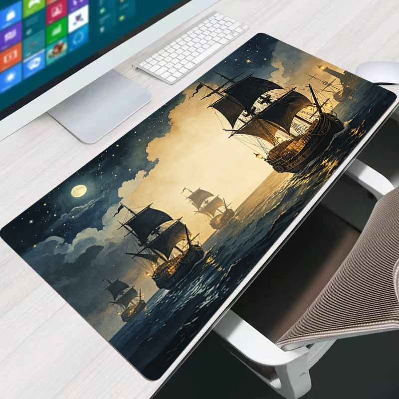 90x40cm Mouse Pad Large E-spor - огляд і ціна Retro Gaming Keyboard And Mouse