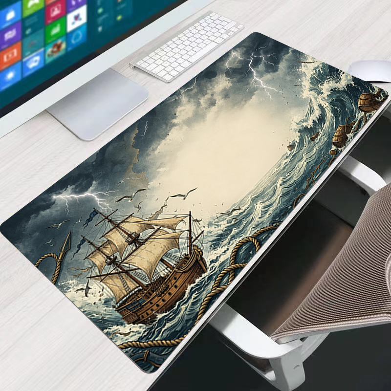 90x40cm Mouse Pad Large E-spor - огляд і ціна Retro Gaming Keyboard And Mouse