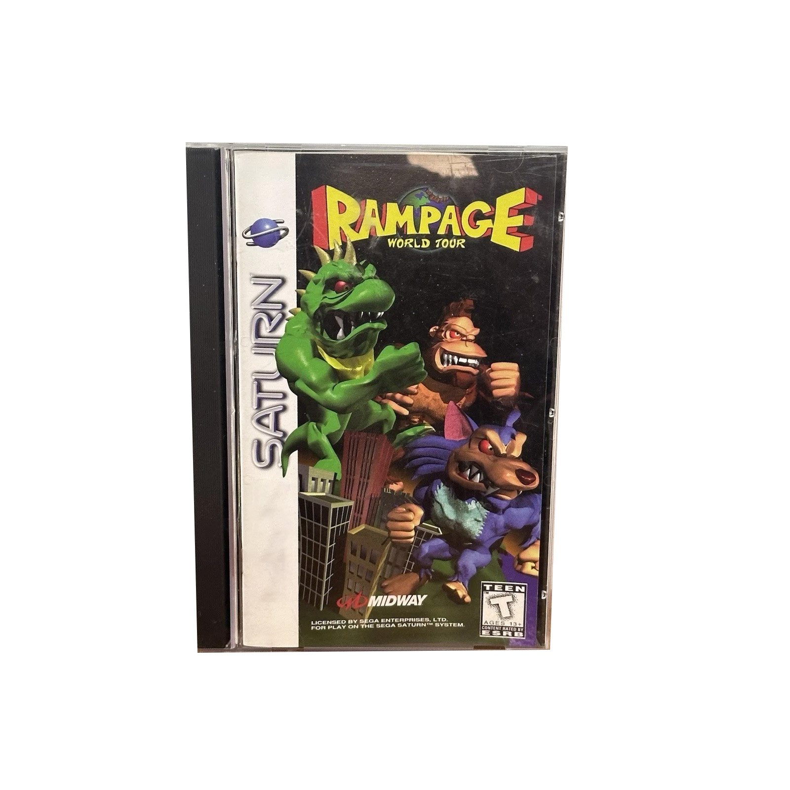 Saturn Copy Disc Game rampage  - огляд і ціна Retro Gaming Consoles