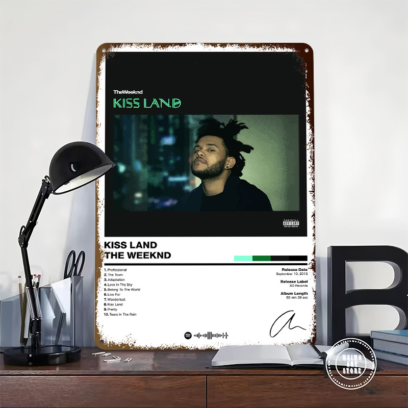 The Weeknd - Kiss Land Tinplat - огляд і ціна Retro Gaming Island