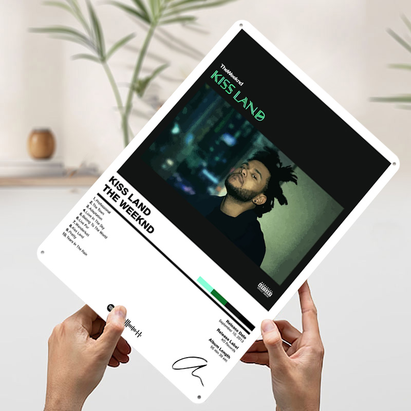 The Weeknd - Kiss Land Tinplat - огляд і ціна Retro Gaming Island