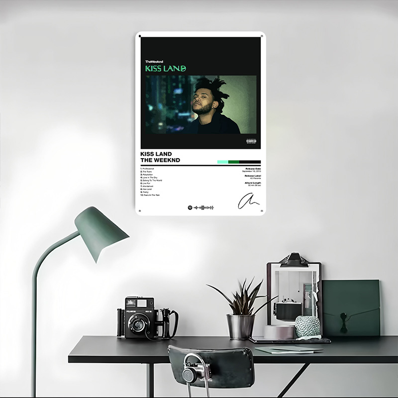 The Weeknd - Kiss Land Tinplat - огляд і ціна Retro Gaming Island