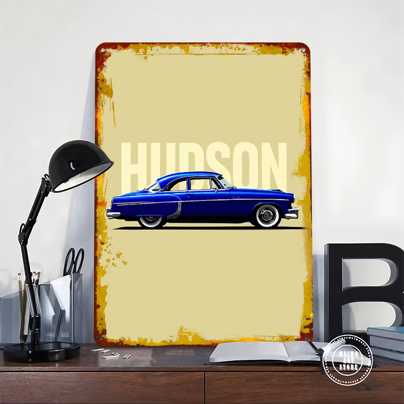 Blue Hudson Classic Car Tinpla - огляд і ціна Retro Gaming At