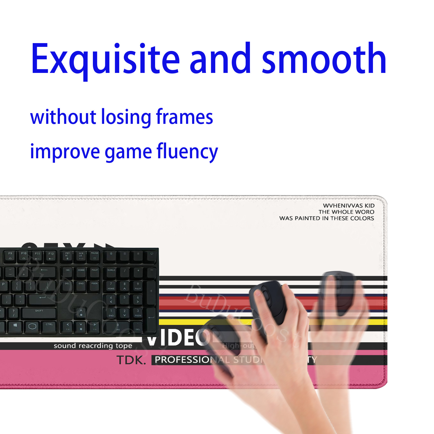 PC Gaming Keyboard Pads Big Re - огляд і ціна Retro Gaming Keyboard And Mouse