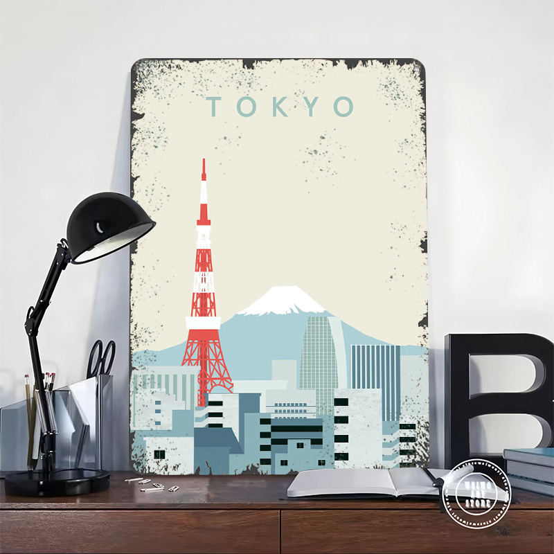 Tokyo Poster Retro 3D Printed  - огляд і ціна Retro Gaming At