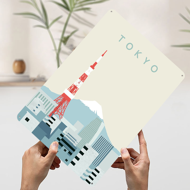 Tokyo Poster Retro 3D Printed  - огляд і ціна Retro Gaming At