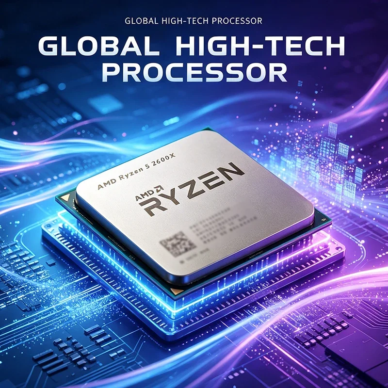 AMD Ryzen 5 R5 2600X CPU 6-Cor - огляд і ціна Amd Cpu Ryzen 5