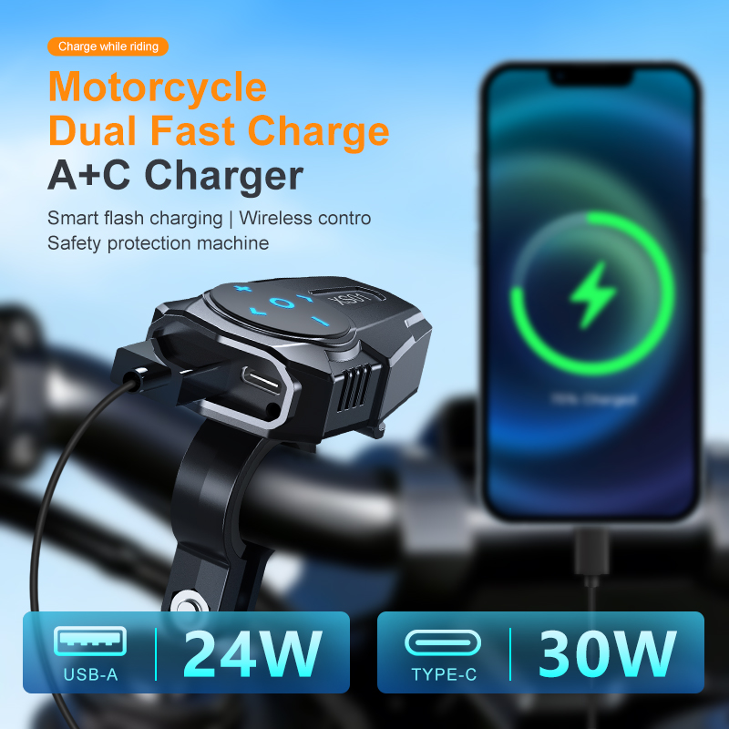 New Motorcycle Handlebar Usb C - огляд і ціна Controller Adapter Usb